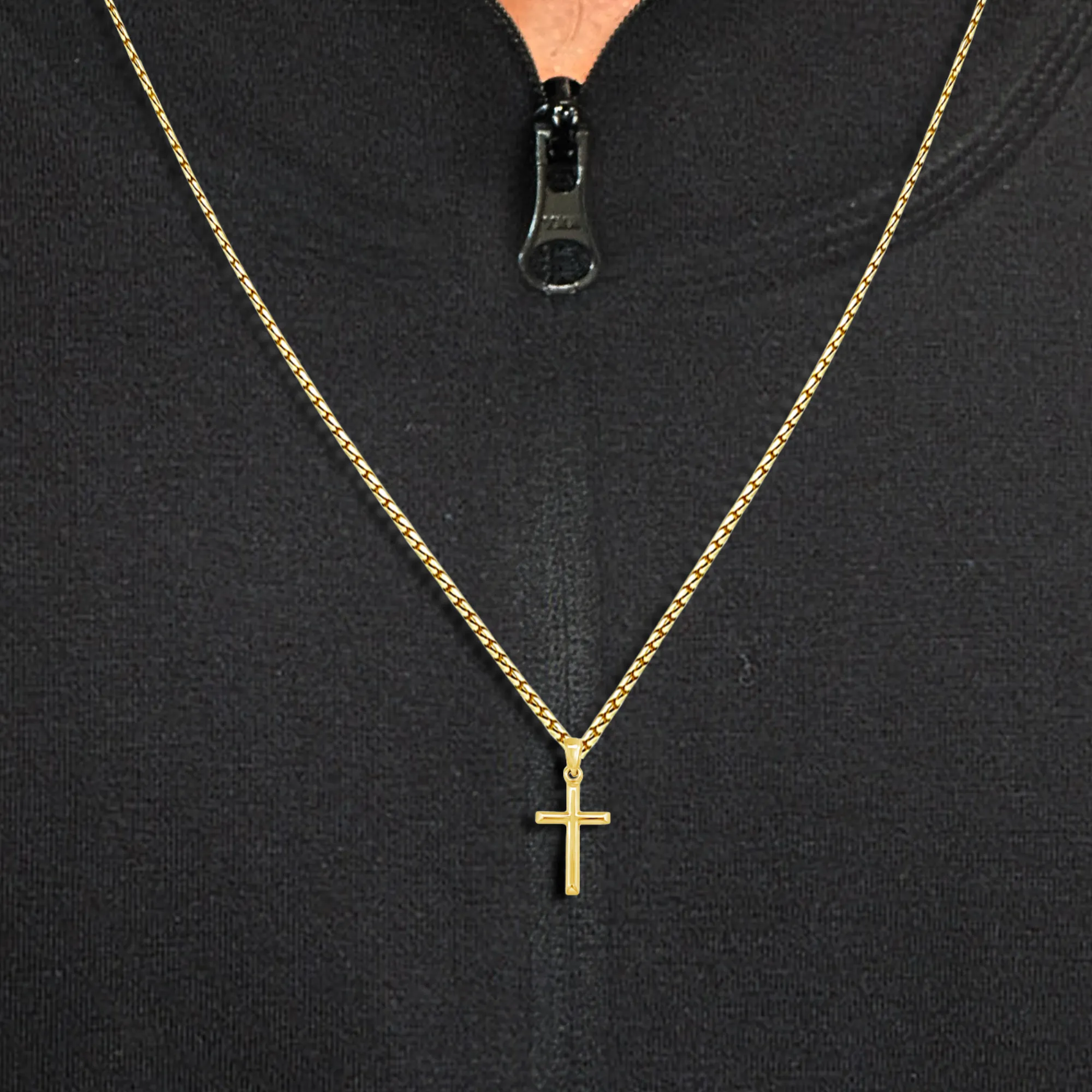 1 Classic Gold Cross Pendant