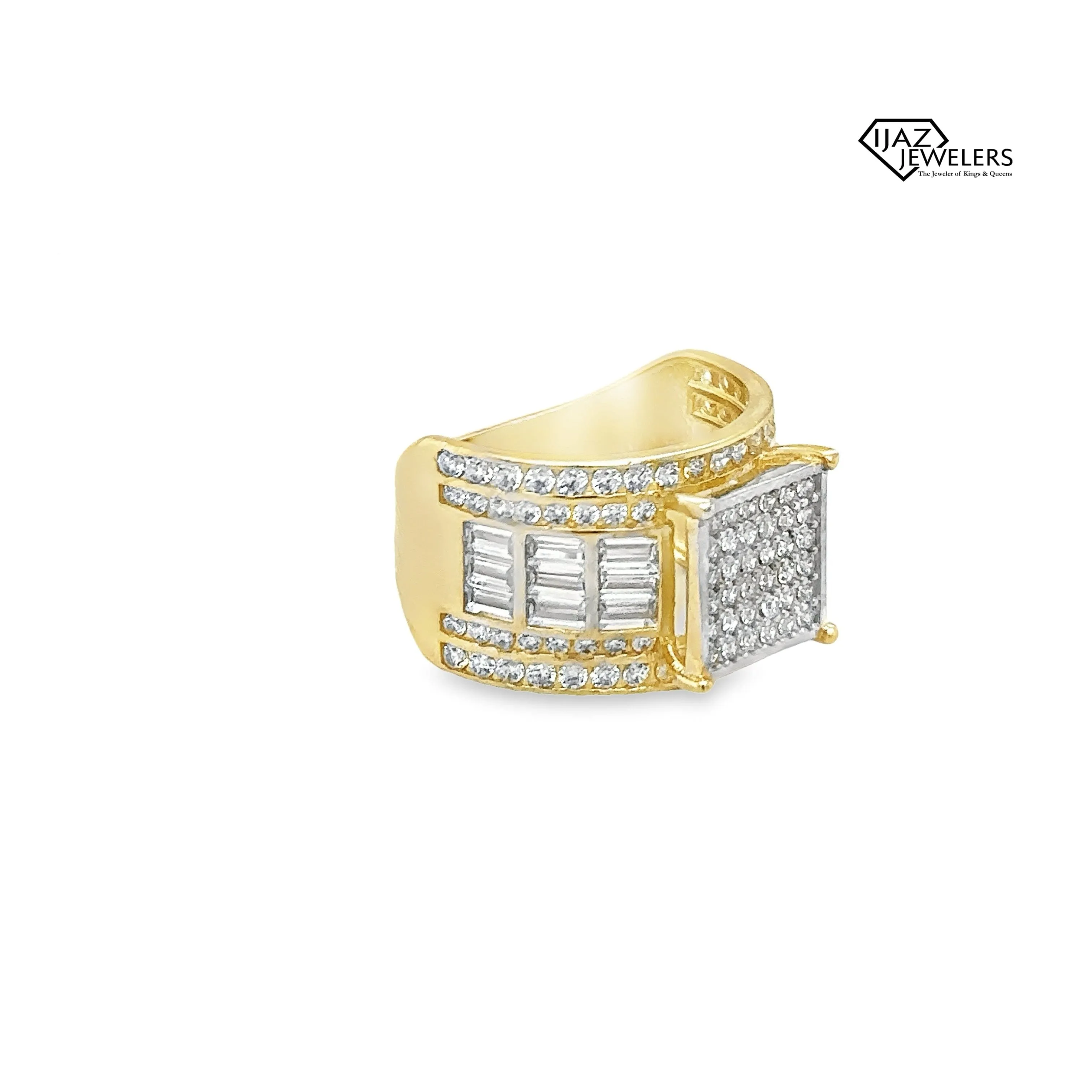 10K Gold CZ Ring