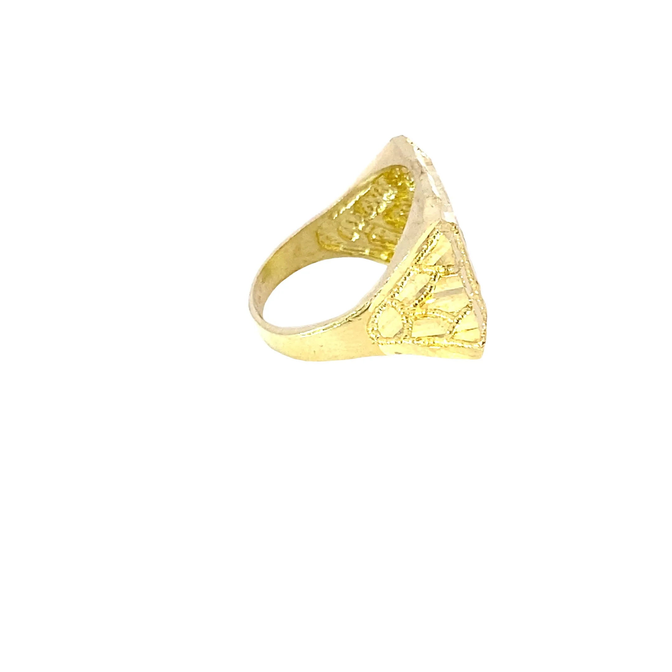 10K Gold Nugget Ring 5.8 Grams