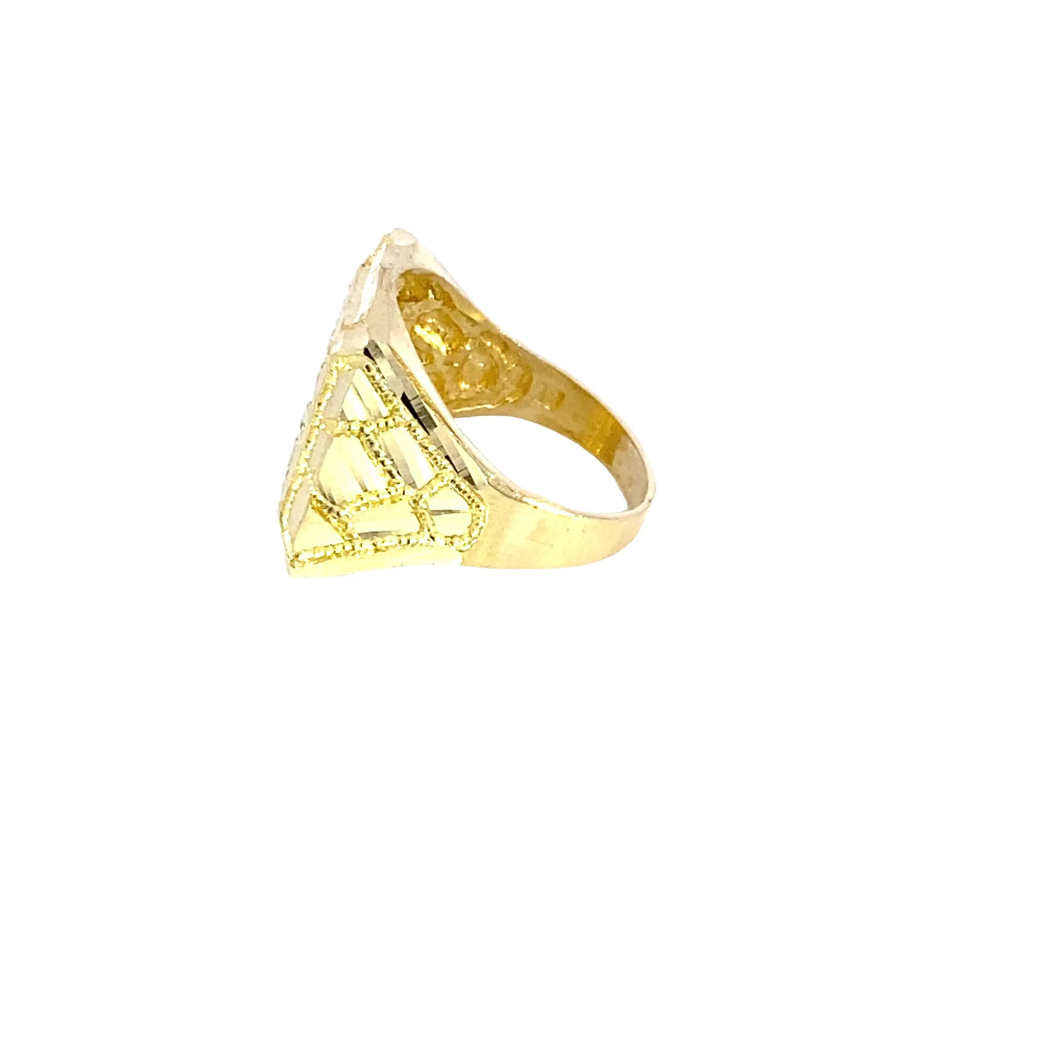 10K Gold Nugget Ring 5.8 Grams