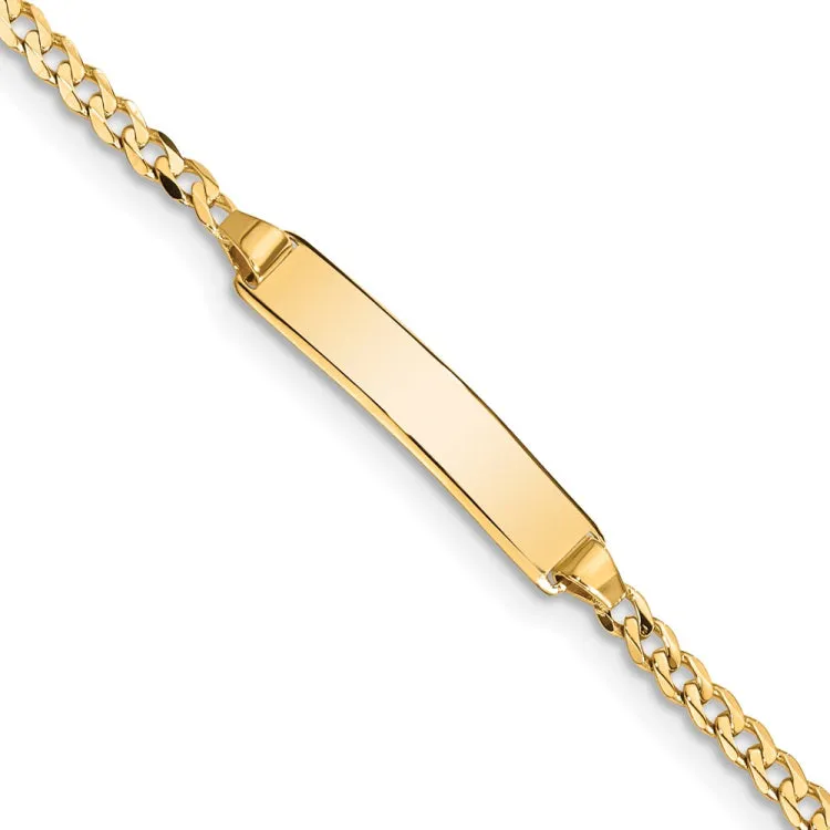 14k Baby Curb ID Bracelet