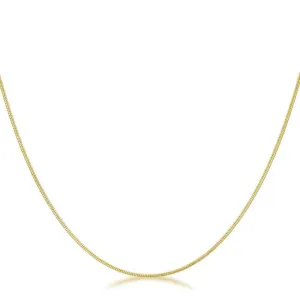 18 Inch Golden Snake Chain