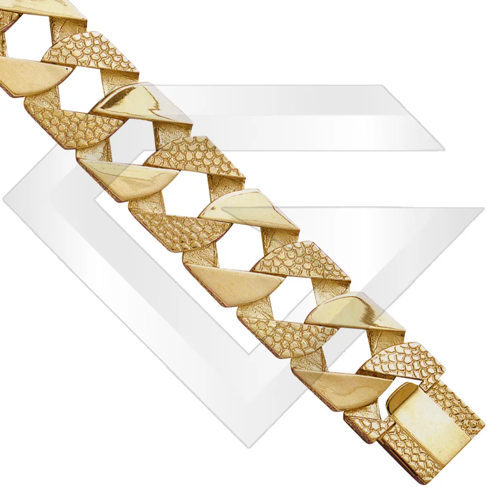 9ct London Gold Chain / Bracelet (Gauge 9)