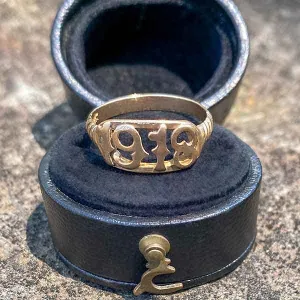 Antique "1918" Date Ring