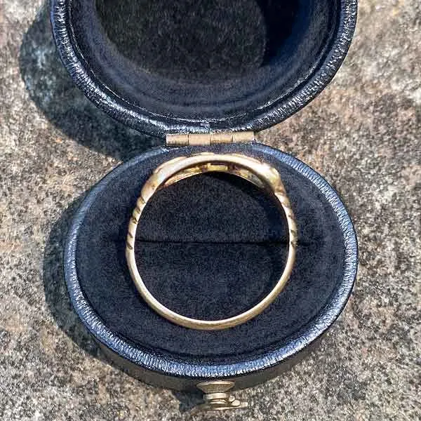 Antique "1918" Date Ring