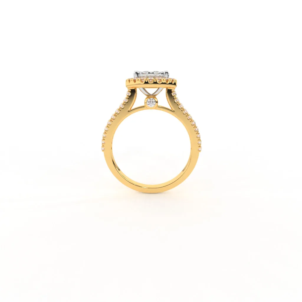 Ayela Silver Ring for Women | 22KT Gold Vermeil