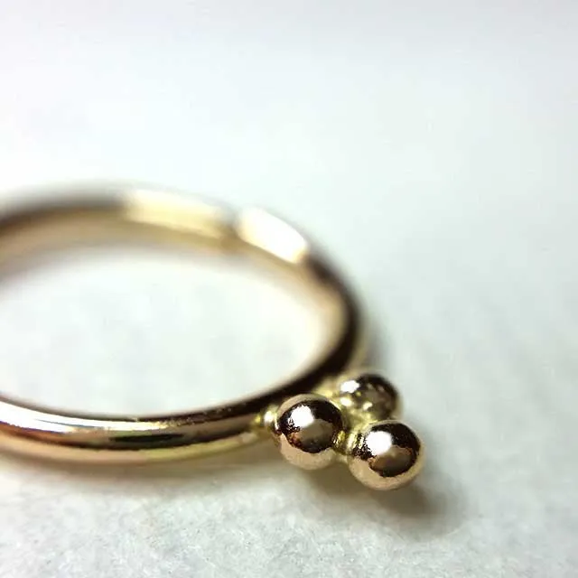 Bindi Mod - 14k Gold Septum Ring