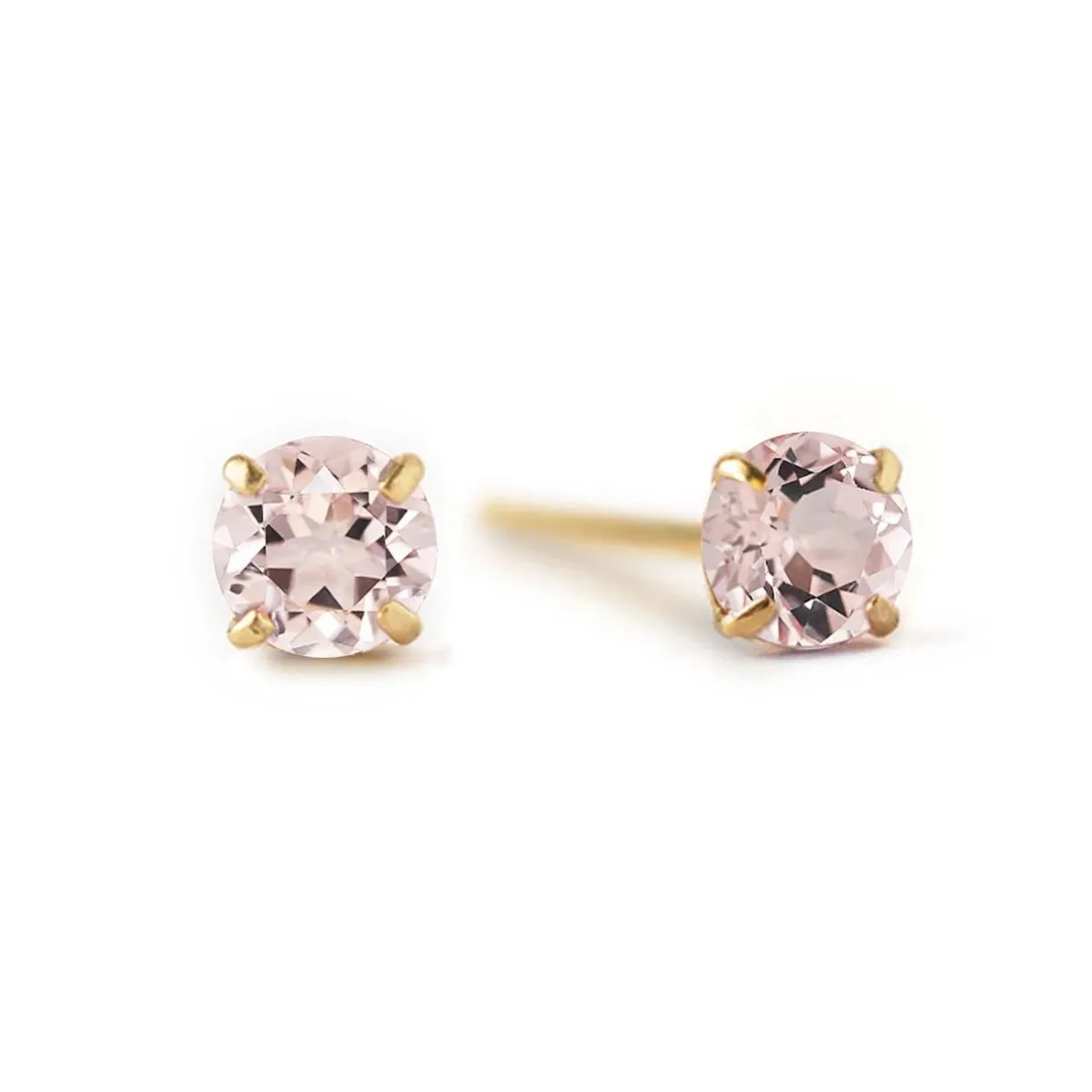 Birthstone Studs Morganite