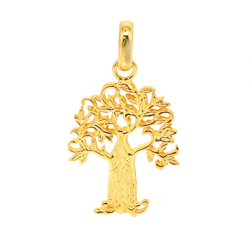 Boab Tree Pendant 22ct Gold Plated