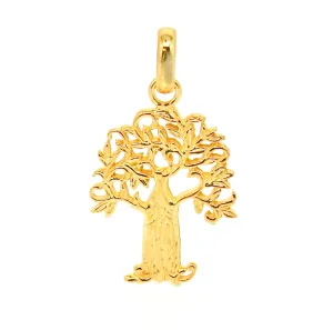 Boab Tree Pendant 22ct Gold Plated