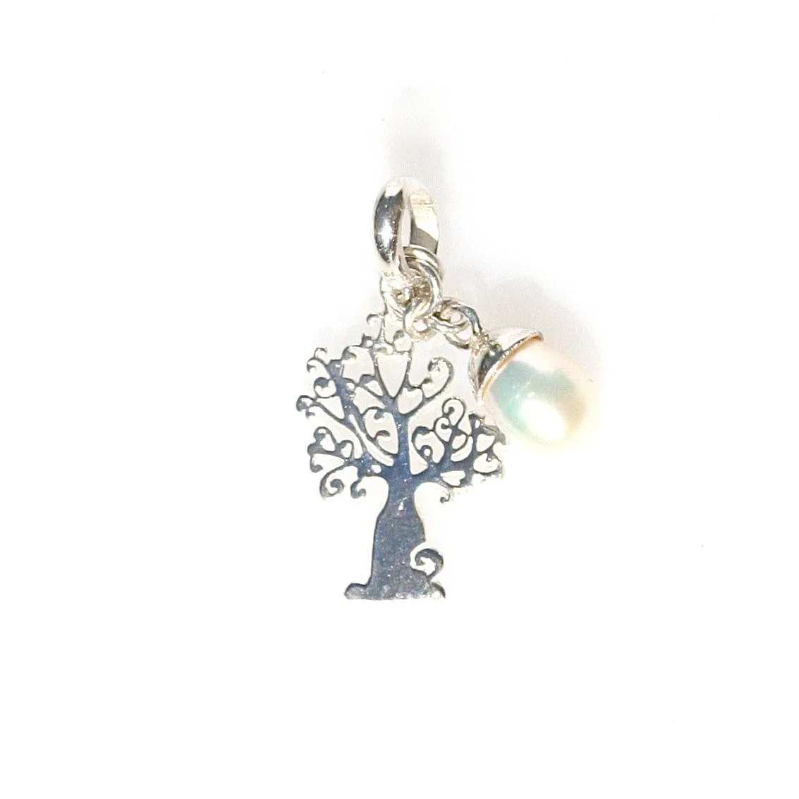 Boab Tree Pendant With Pearl