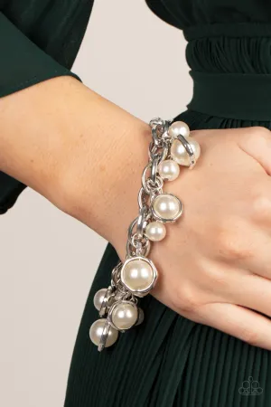 Bracelets Orbiting Opulence - White B2057