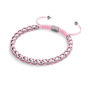 Bubblegum x Silver | Catena Links Bracelet