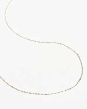 by charlotte 21" Signature Chain Necklace - Sterling Silver