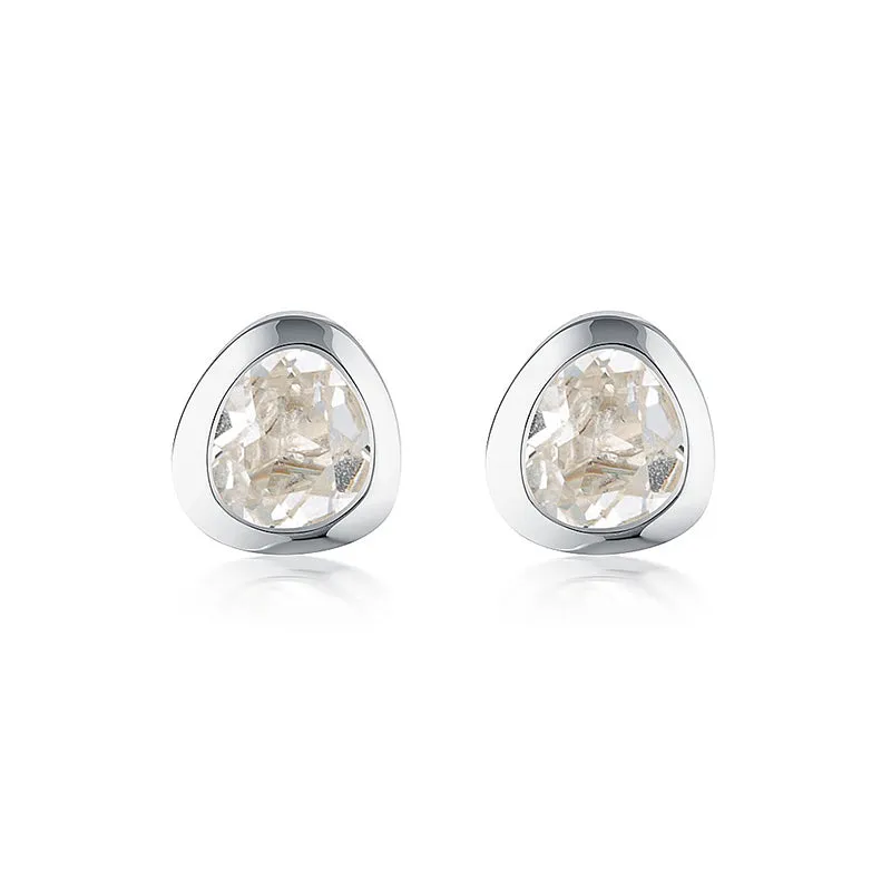 CELEBRATION STUDS - WHITE SAPPHIRE