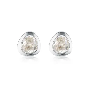 CELEBRATION STUDS - WHITE SAPPHIRE