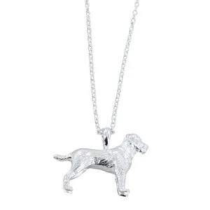 Classic Labrador Silver Necklace