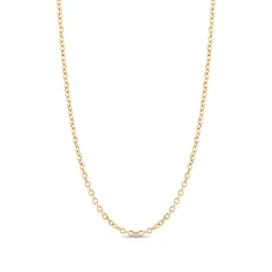 Classic Round Link Chain Necklace