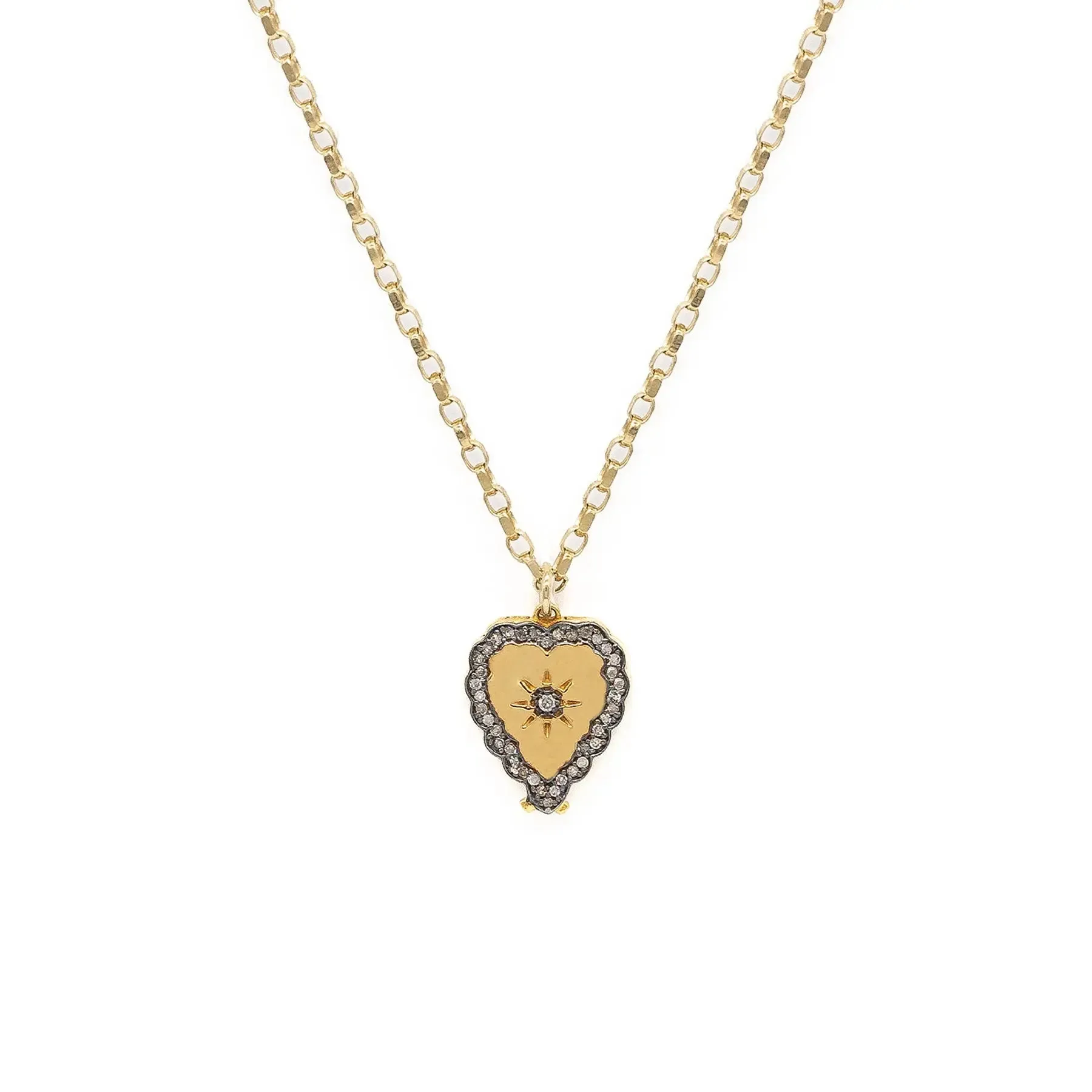 Diamond Open Your Heart Locket