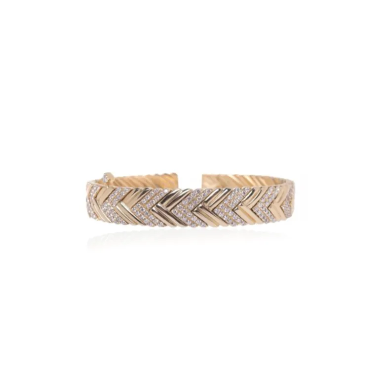 Diamond Victoire Braided Bracelet