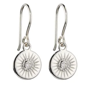 Disc drop earrings 37238