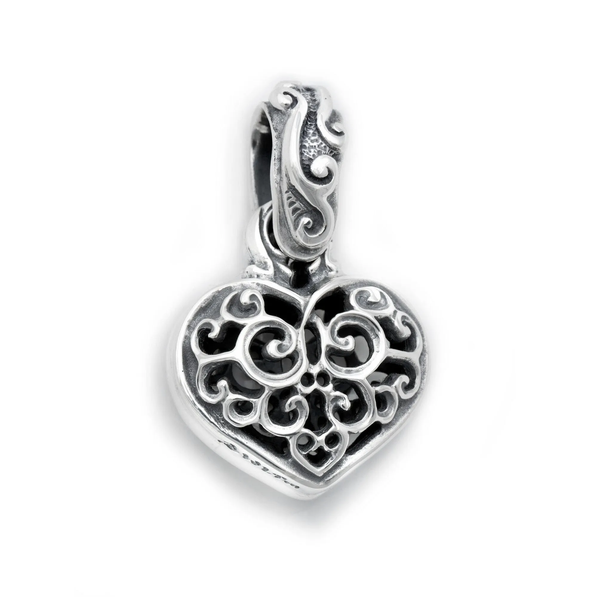 Double Tribal Heart Pendant