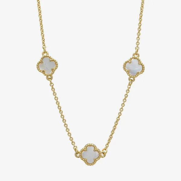 Duchess Gold Mother of Pearl Necklace