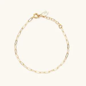 Emma 14k Gold Filled Chain Bracelet