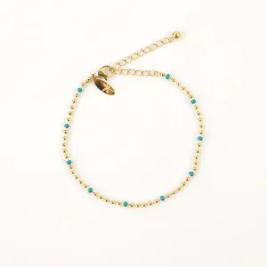 Enamel Chain Bracelet