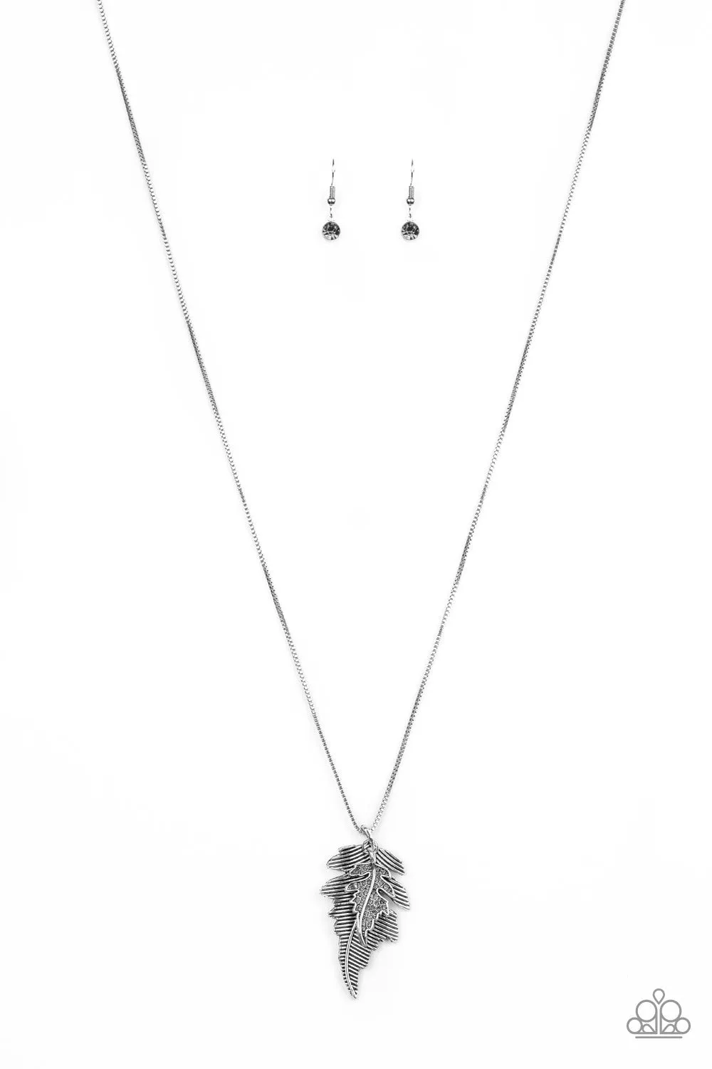 Enchanted Meadow Silver Necklace Set