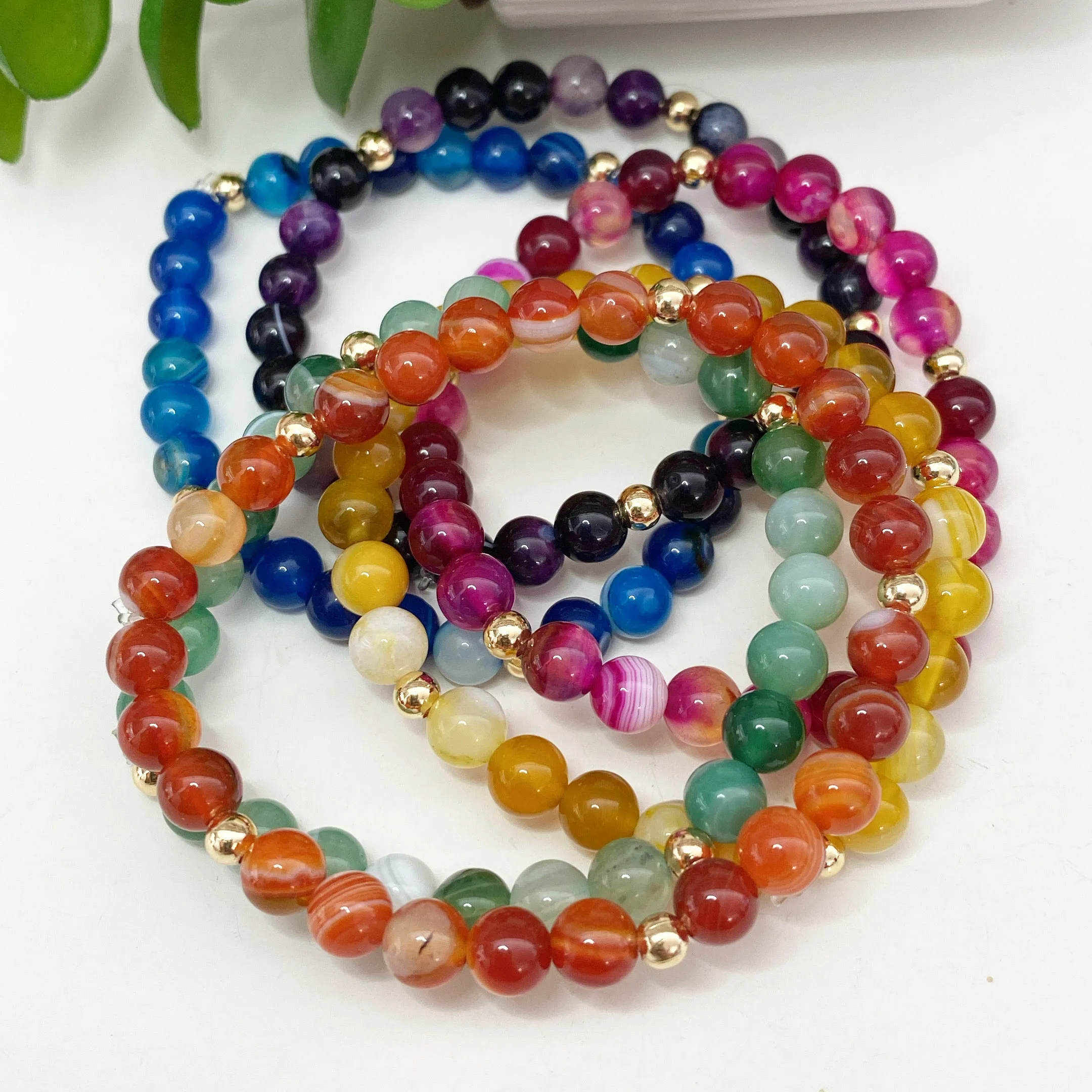 Endless Summer - Agate Bracelets