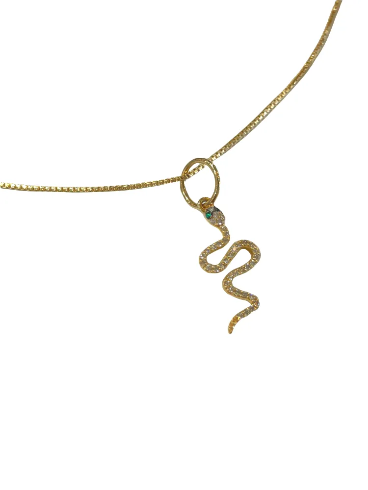 Fine Snake Necklace