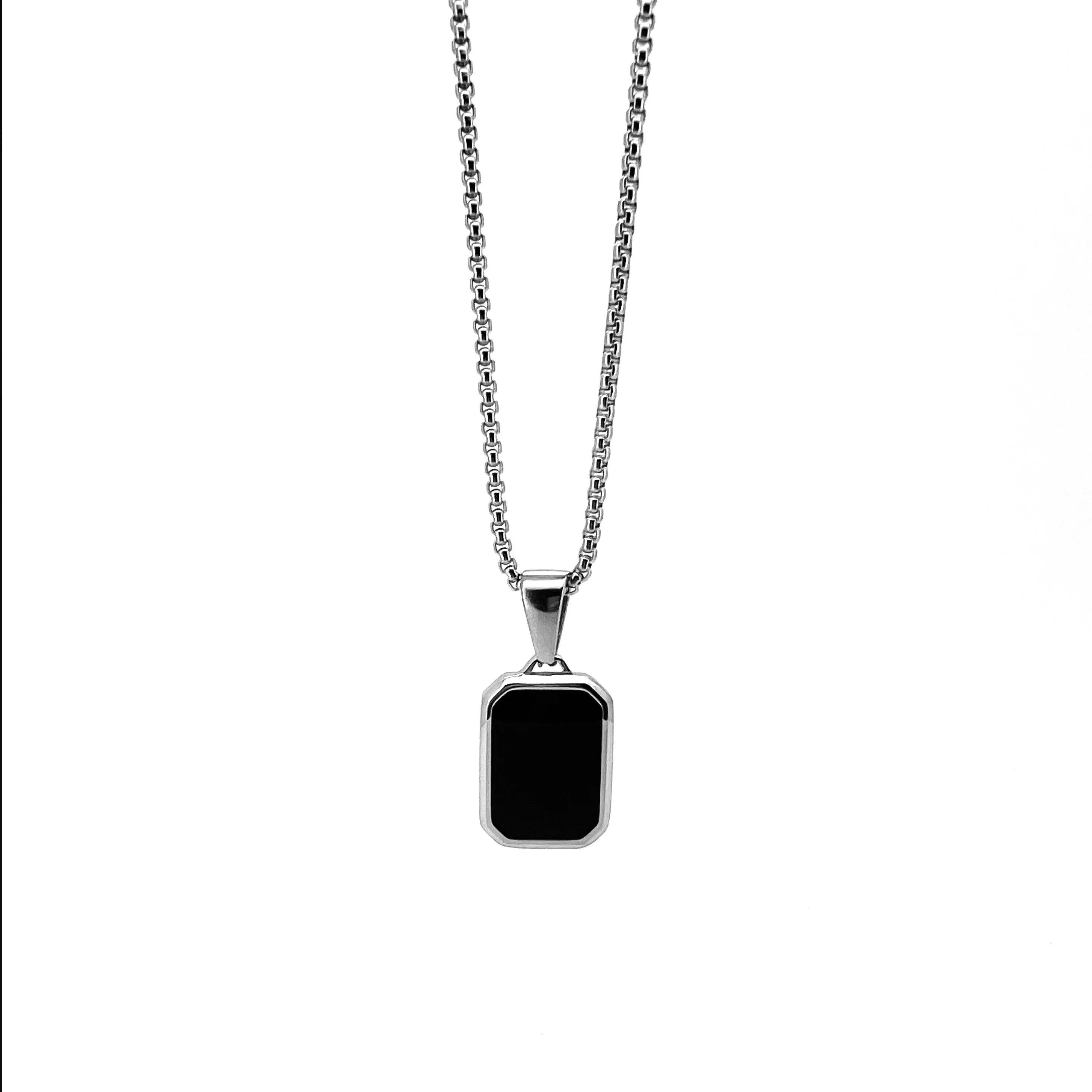 Frascuelo Geometric Pendant with Chain Necklace