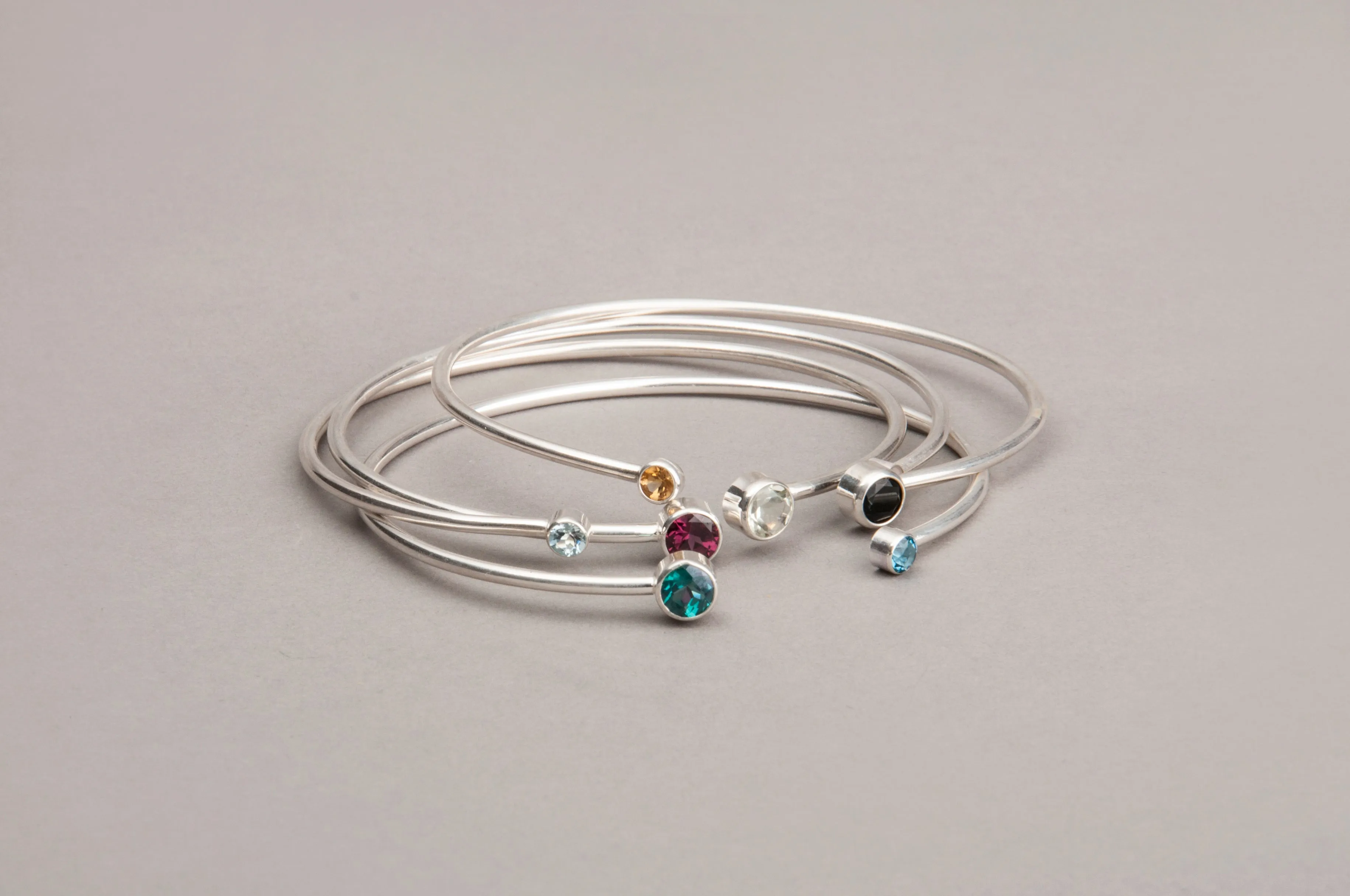 GEMSTONE BANGLE