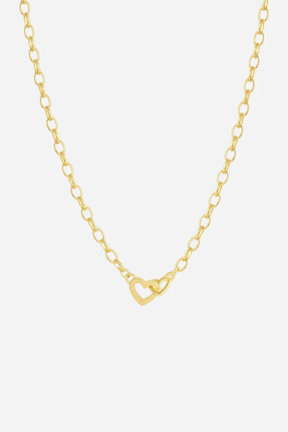 Gorjana Parker Heart Mini Necklace Gold