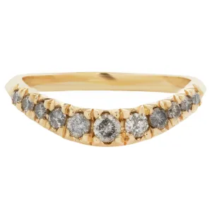 Gray Diamond Arch Band