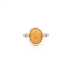 Hazel - welo opal ring