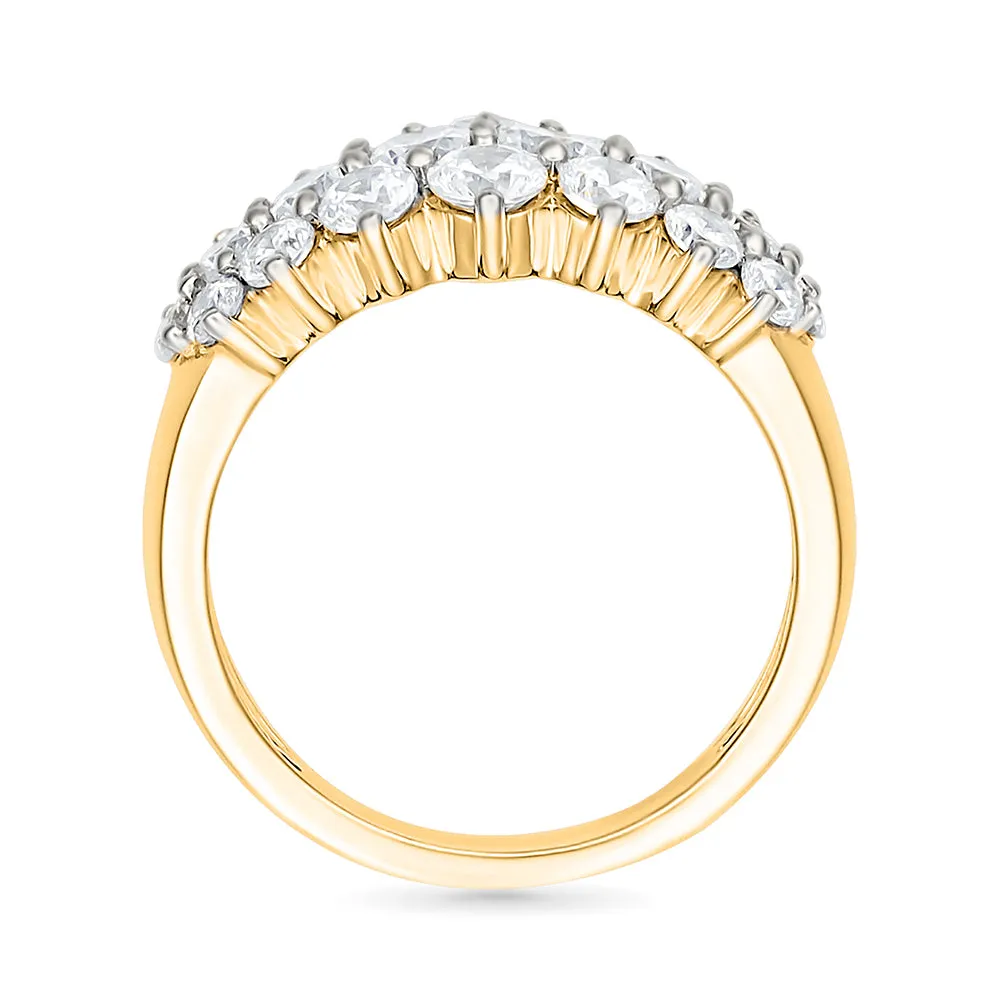 Immense Gold & Diamond Ring