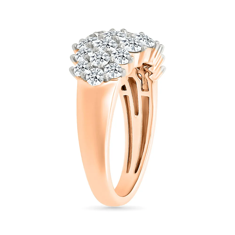 Immense Gold & Diamond Ring