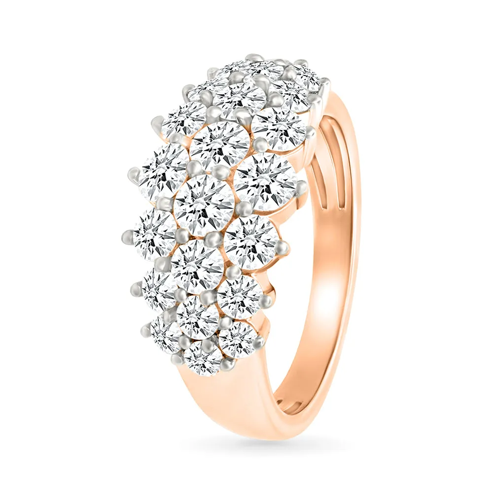 Immense Gold & Diamond Ring