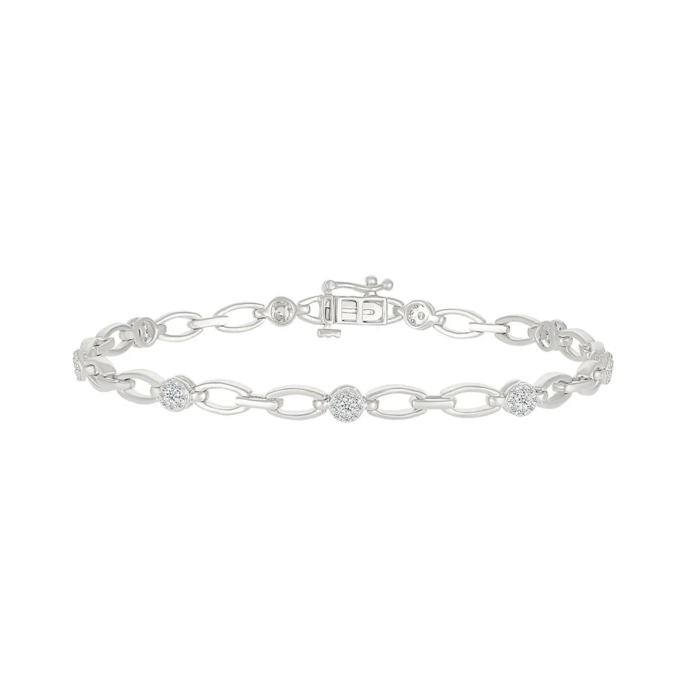 Intricate Diamond Bracelet