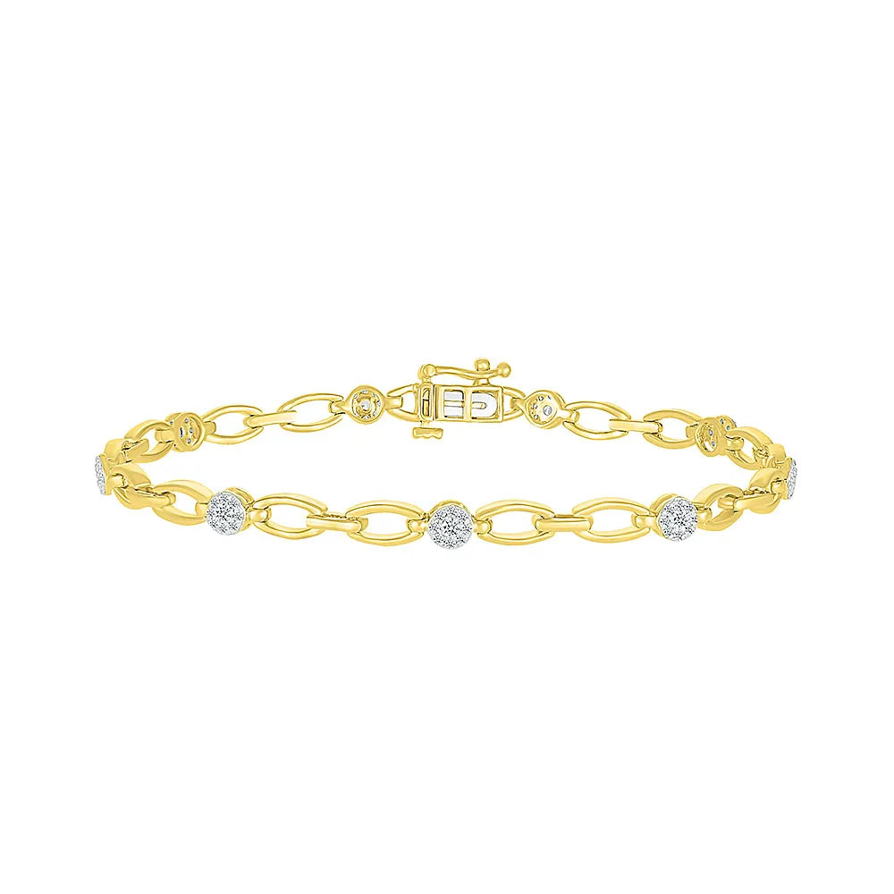 Intricate Diamond Bracelet