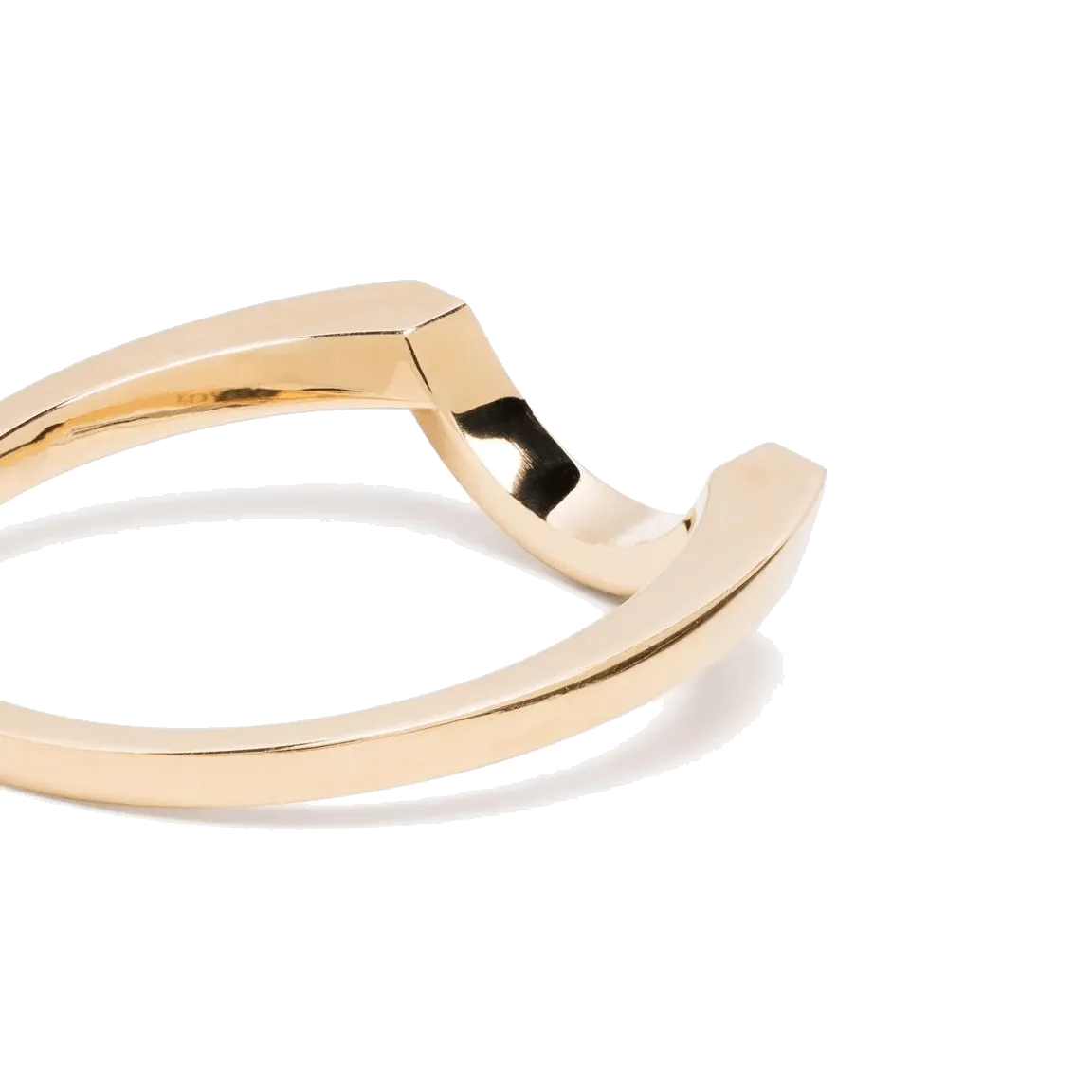 Intrépide grand arc ring