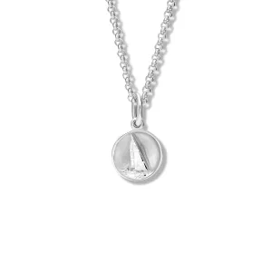 La Voile Necklace Pendant Silver