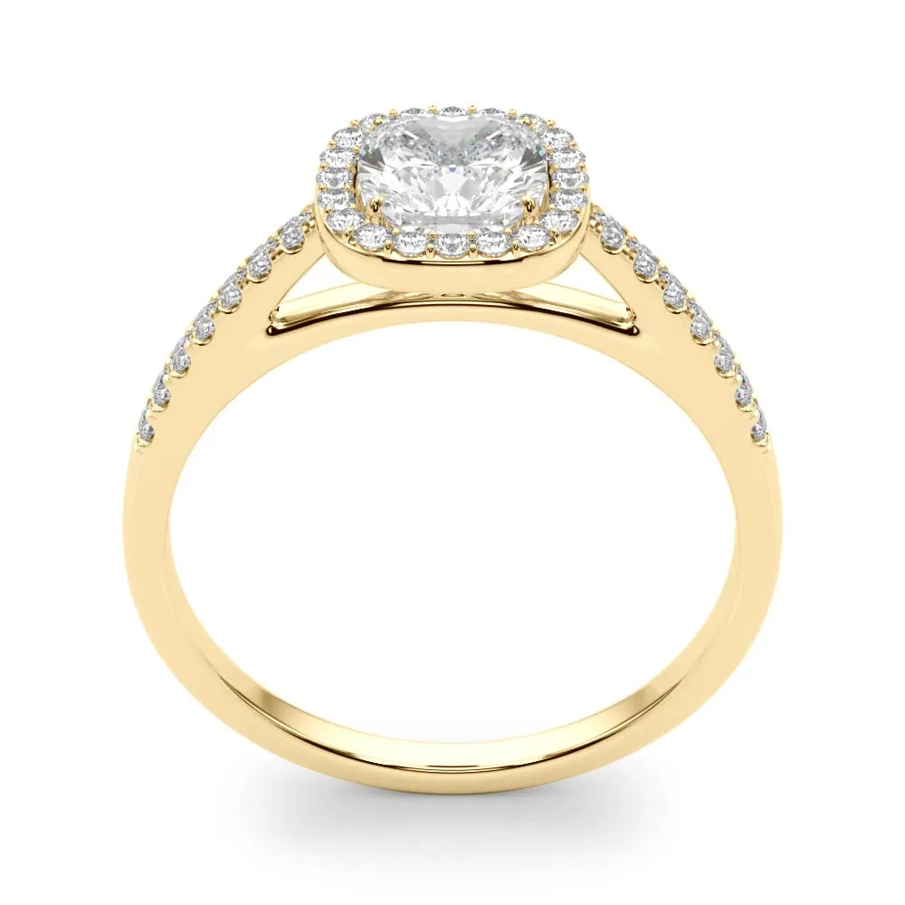 Ladies Halo Engagement Ring 50919