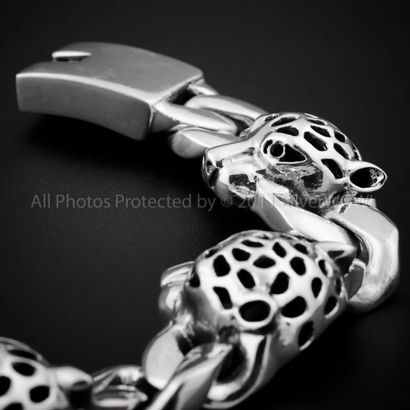 Leopard Head Bracelet