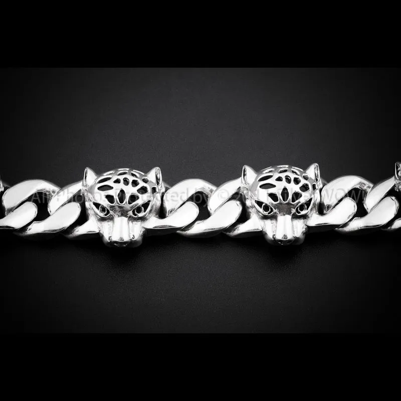 Leopard Head Bracelet