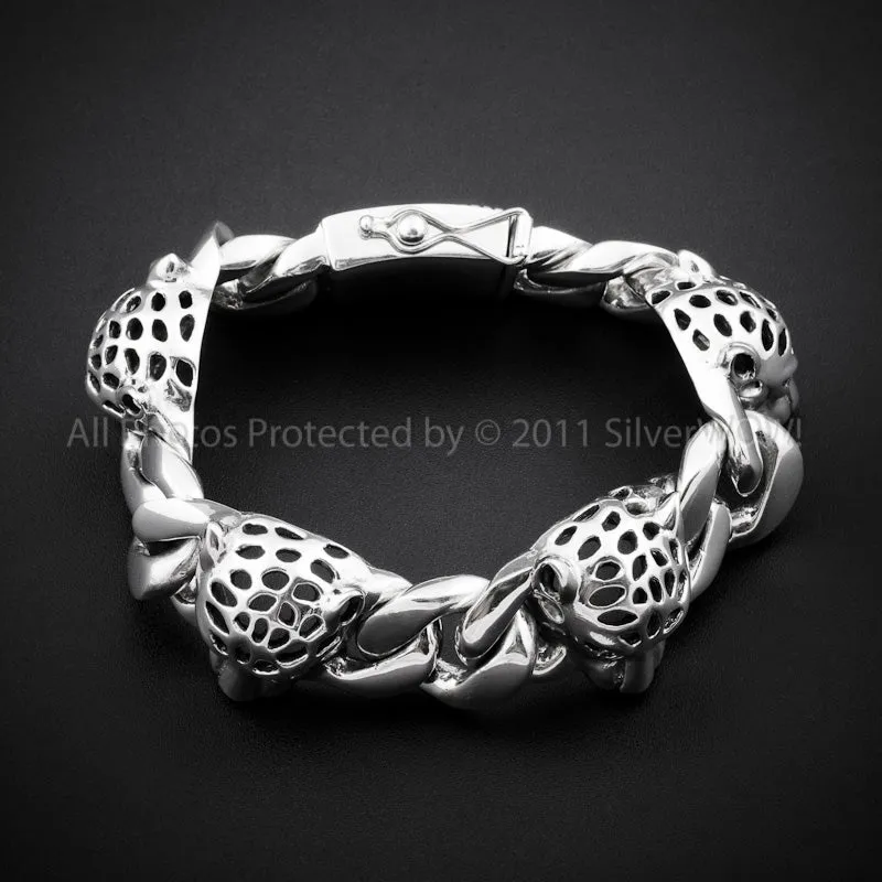 Leopard Head Bracelet