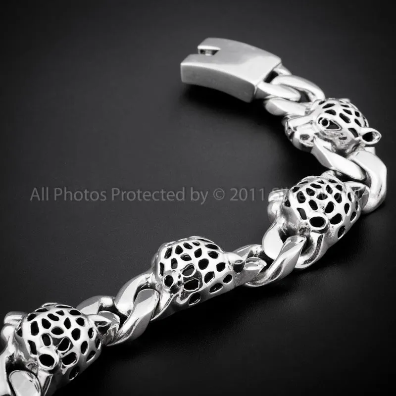 Leopard Head Bracelet