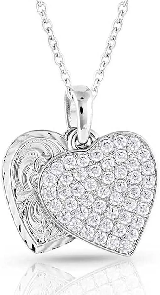 Montana Silversmiths Western Inspired Heart Necklace